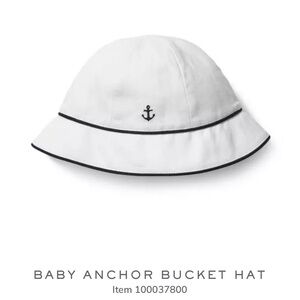 Janie and Jack - Baby Anchor Bucket Hat 0-3 months
